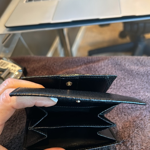 GUCCI Black Bi-fold Wallet with accordion change pocket - Picture 6 of 10